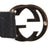 Interlocking G Leather Belt 114876