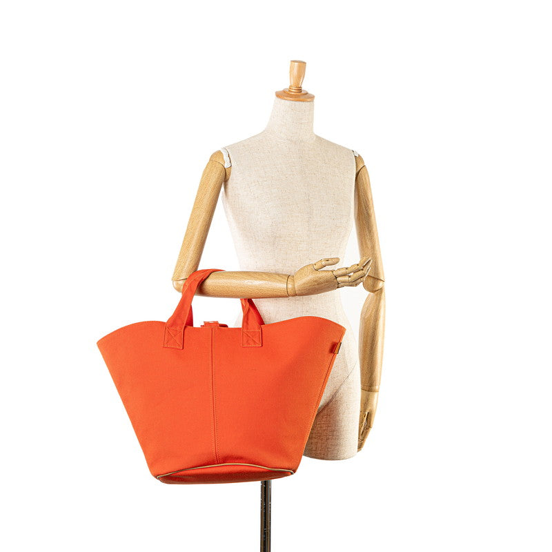 Hermes Panier de Plage PM Canvas Tote Bag