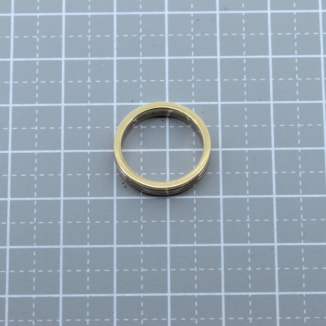 Cartier Vendome Ring K18YG/K18WG/K18PG Size 8 in Great Condition