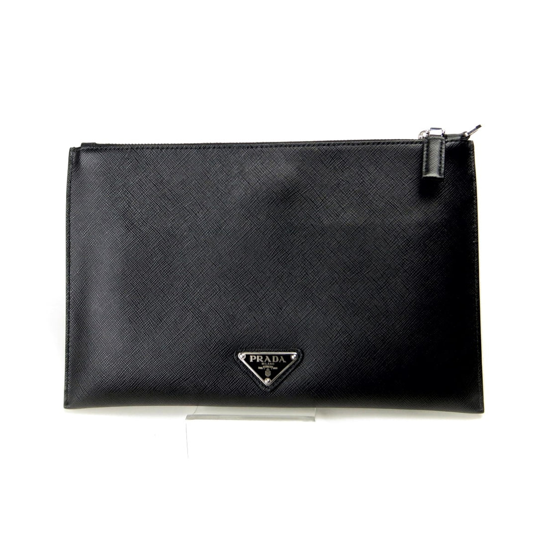 Prada Leather Clutch Bag 2NG005 in Great Condition