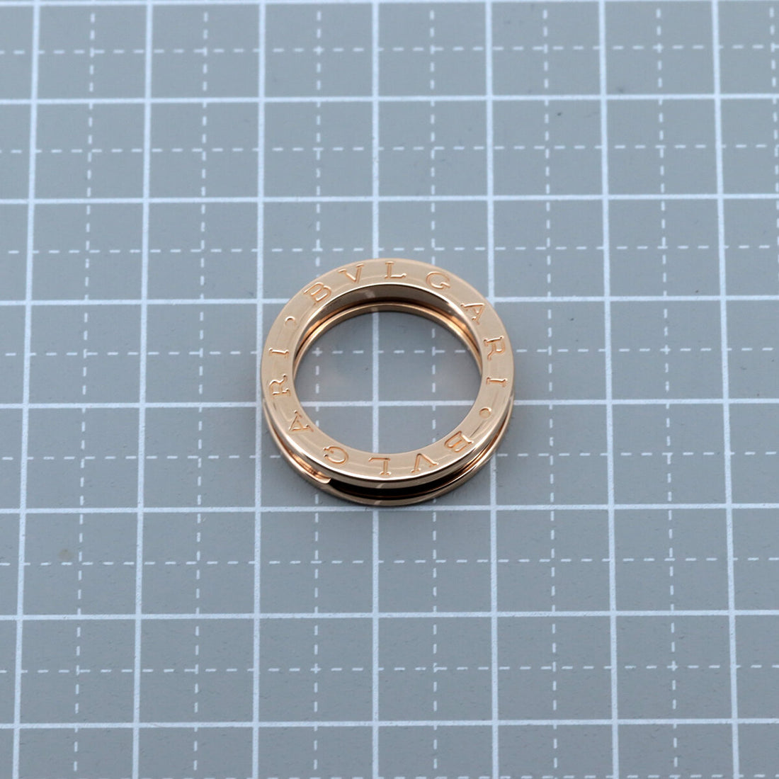 Bvlgari B-Zero1 XS Ring 18K Pink Gold Size 10