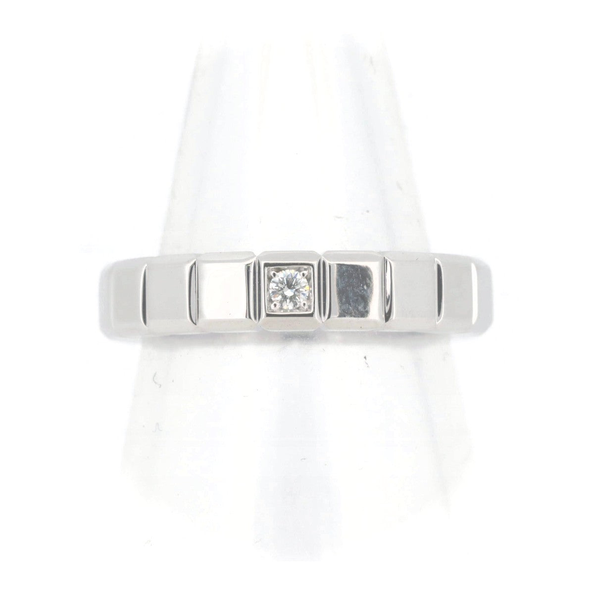 Chopard Ice Cube Diamond Ring 0.04CT K18WG 13号 824524 in Great Condition