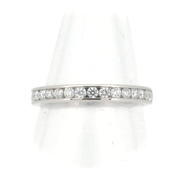 PT950 Platinum Half Eternity Diamond Ring 0.28CT Size 7 in Great Condition