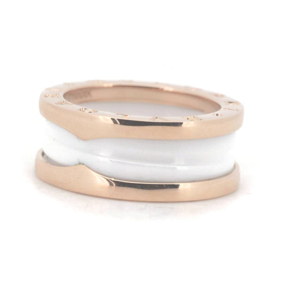 Bvlgari B-Zero1 Ceramic K18PG 10 Ring