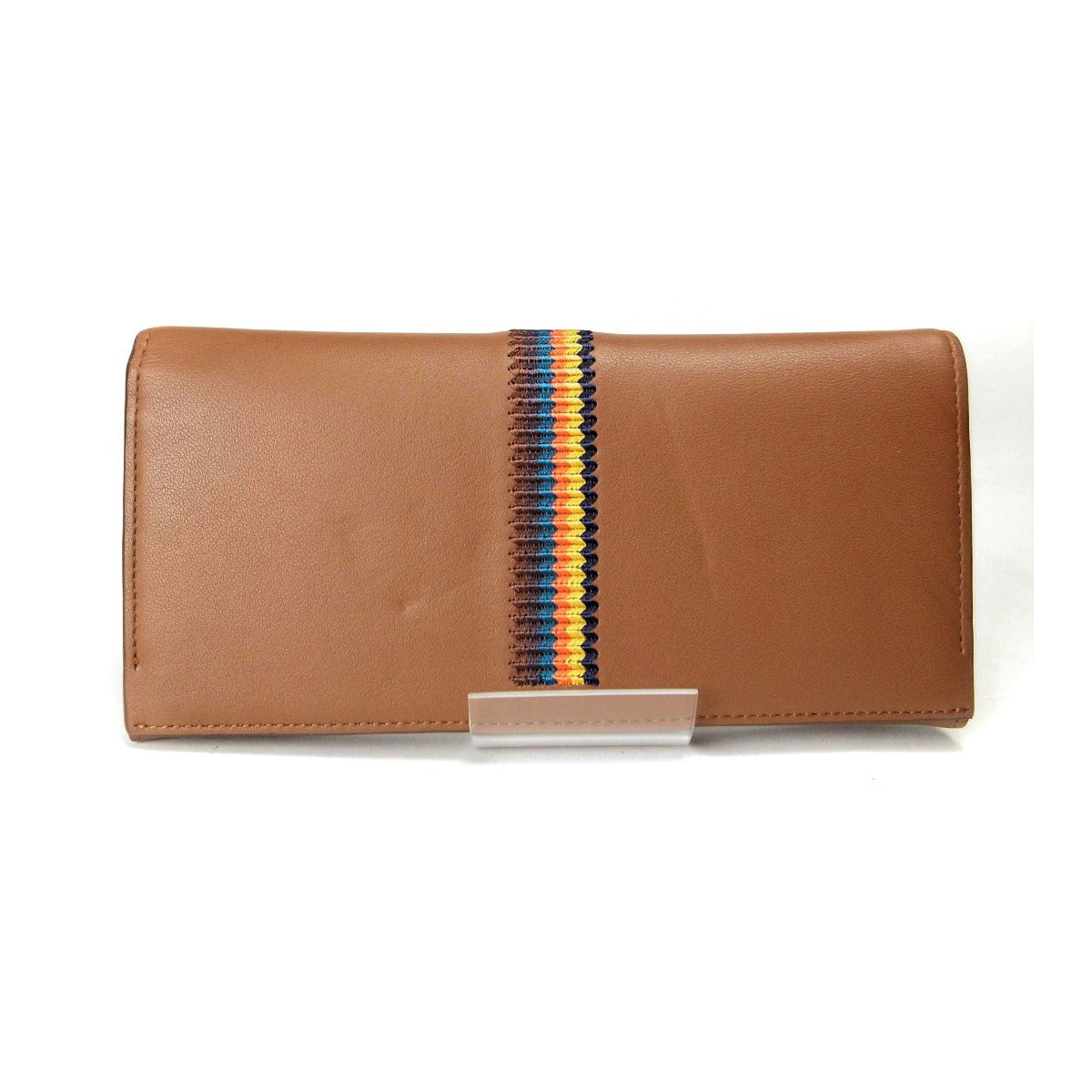 Paul Smith Leather Zip Long Wallet with Coin Pocket in Pristine Condition