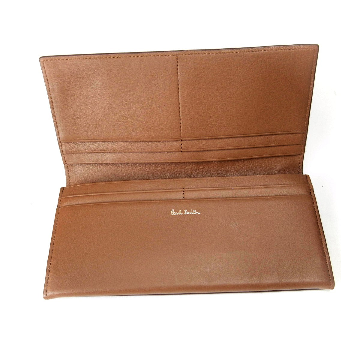 Paul Smith Leather Zip Long Wallet with Coin Pocket in Pristine Condition