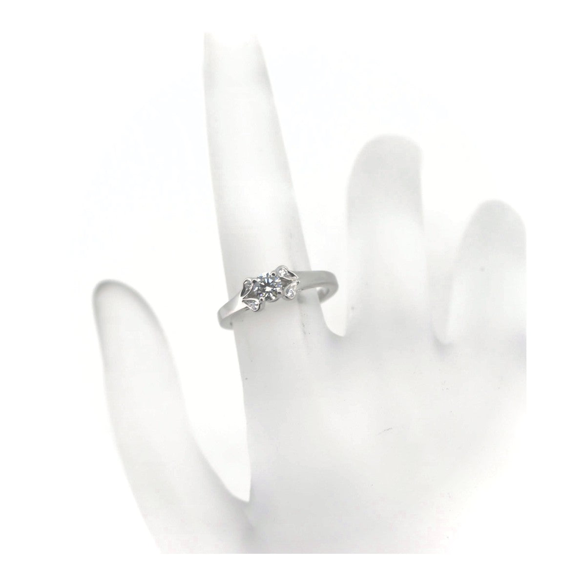 Cartier Platinum Diamond Ballerina Ring 0.28ct D VS1 EX Size 8 in Great Condition