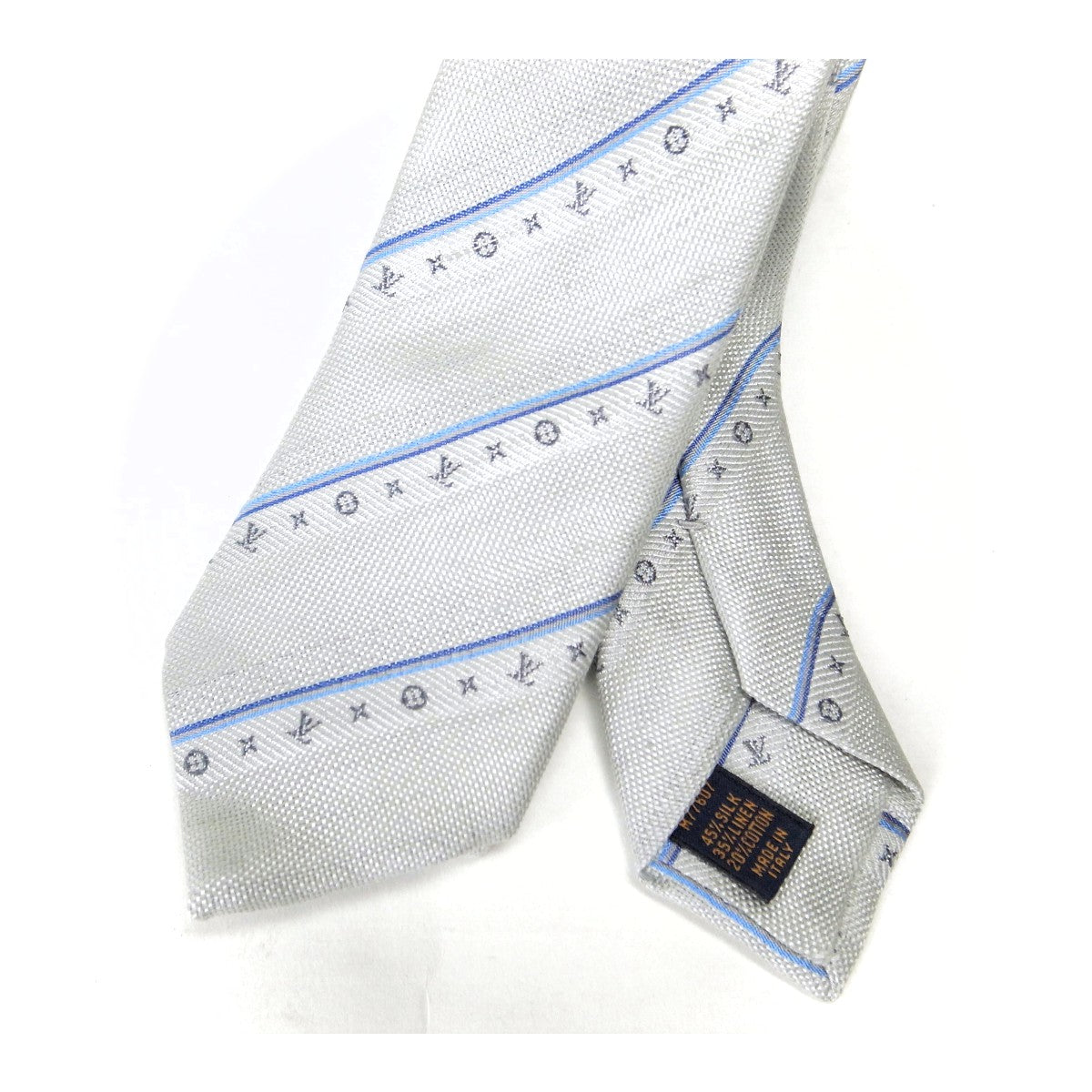 Louis Vuitton Silk K24 Tie M77607 in Very Good Condition