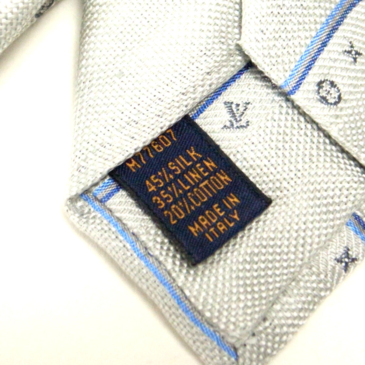 Louis Vuitton Silk K24 Tie M77607 in Very Good Condition