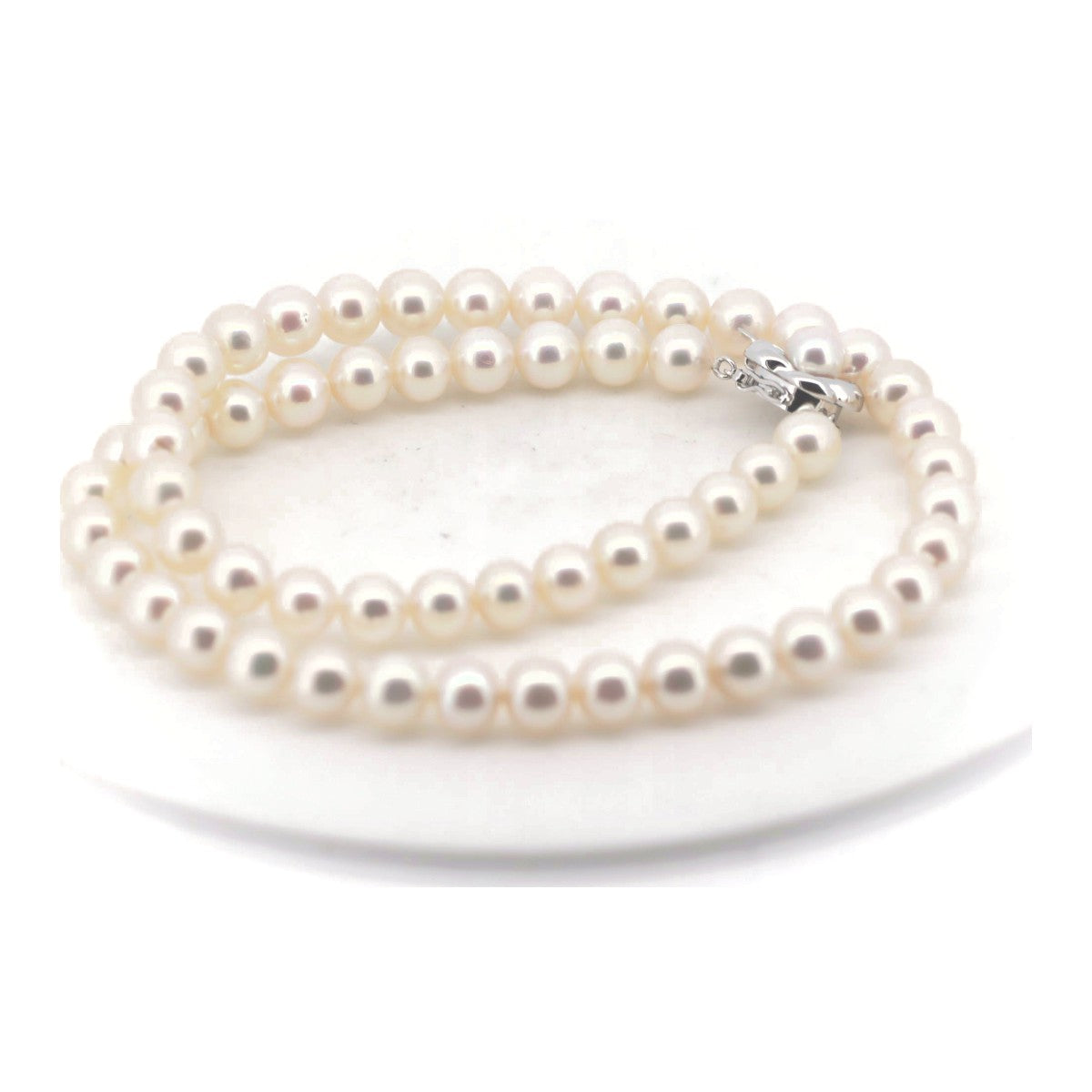 Tasaki SV925 Silver Pearl Necklace