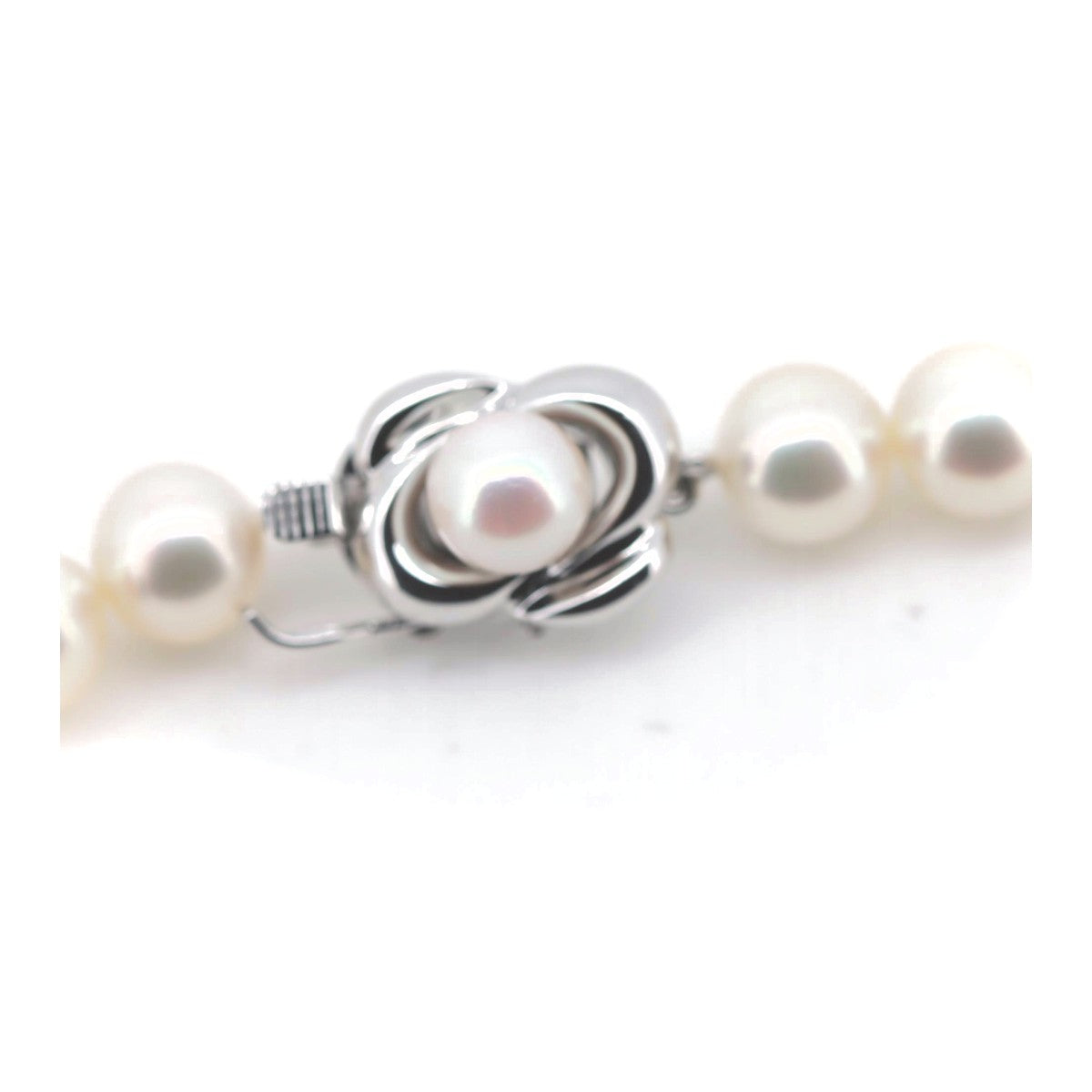 Tasaki SV925 Silver Pearl Necklace in Great Condition