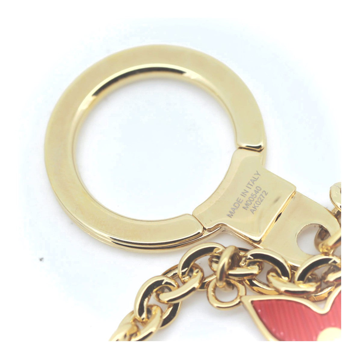 Louis Vuitton Bag Charm Keychain M00540 Gold