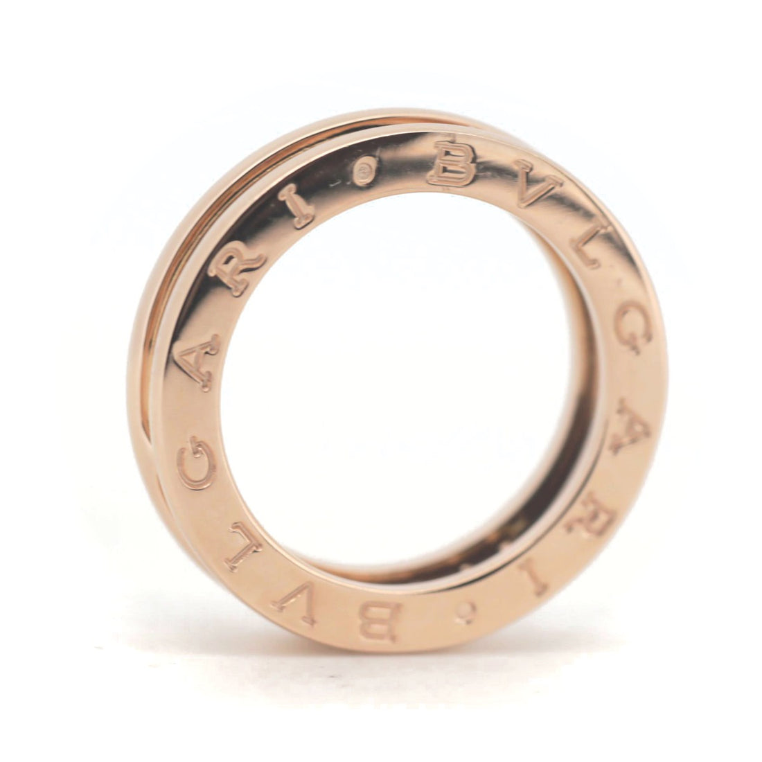 Bvlgari B-Zero1 XS Ring 12 K18PG Pink Gold