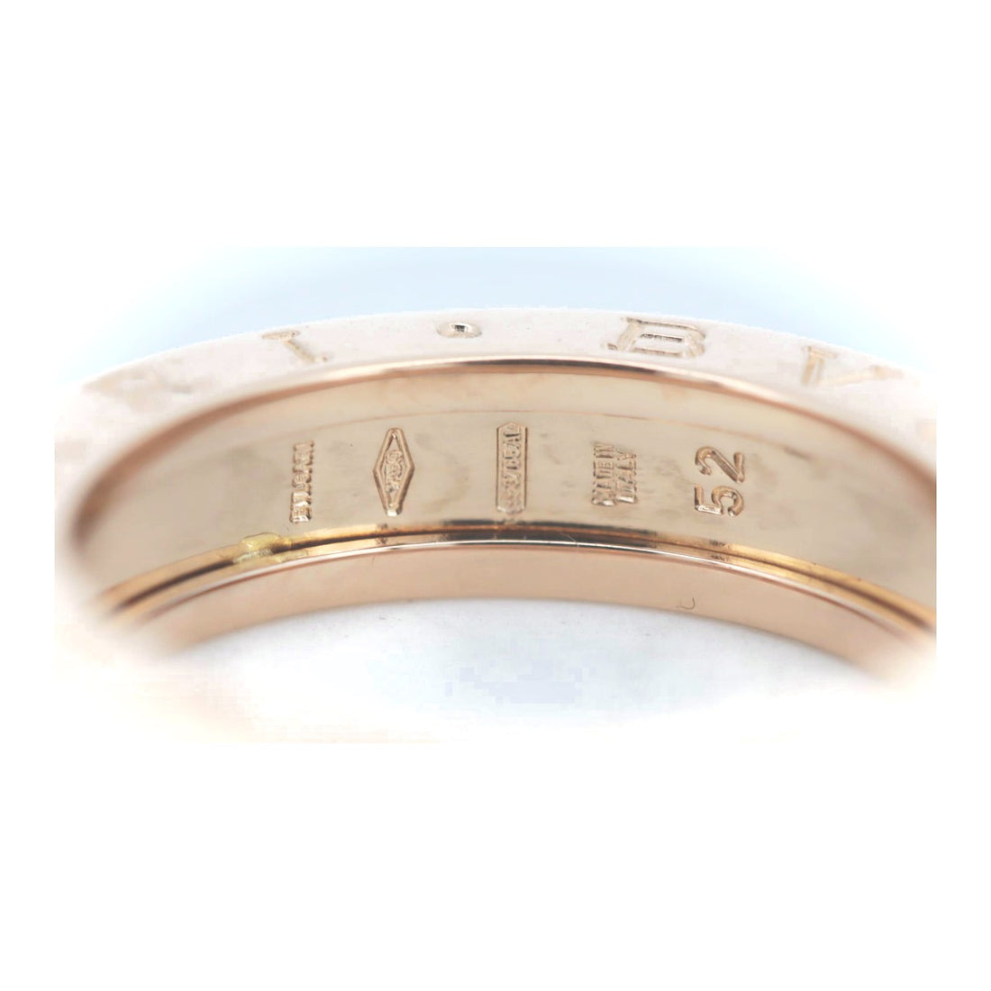 Bvlgari B-Zero1 XS Ring 12 K18PG Pink Gold