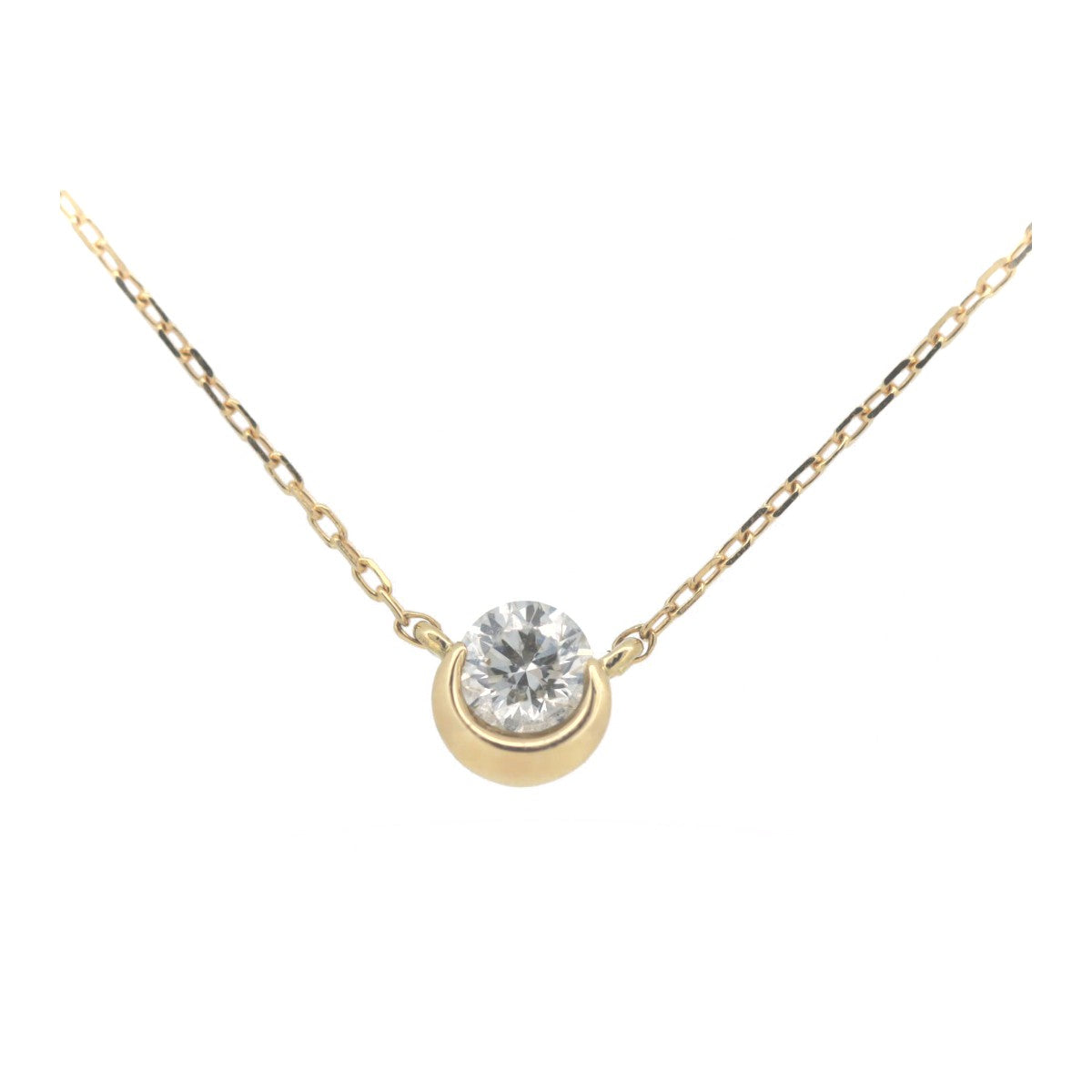 Pre-owned Forevermark Diamond Necklace 0.126ct K18 Yellow Gold in Great Condition