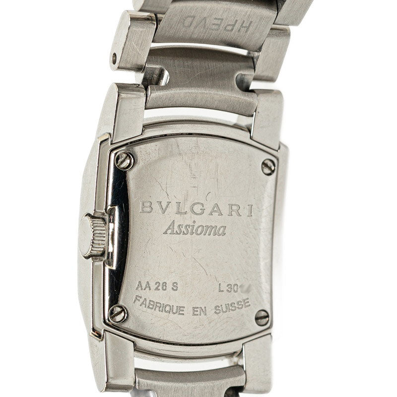 Bvlgari Assioma Side Diamond Quartz Watch