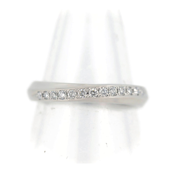 Pt950 Platinum Diamond Ring Size 7 in Great Condition