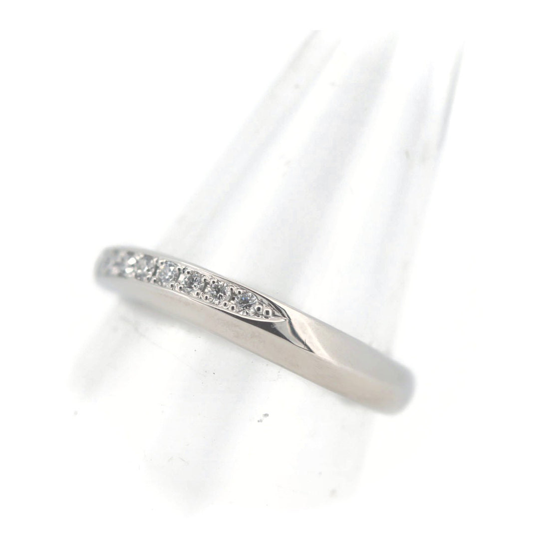 Pt950 Platinum Diamond Ring Size 7 in Great Condition