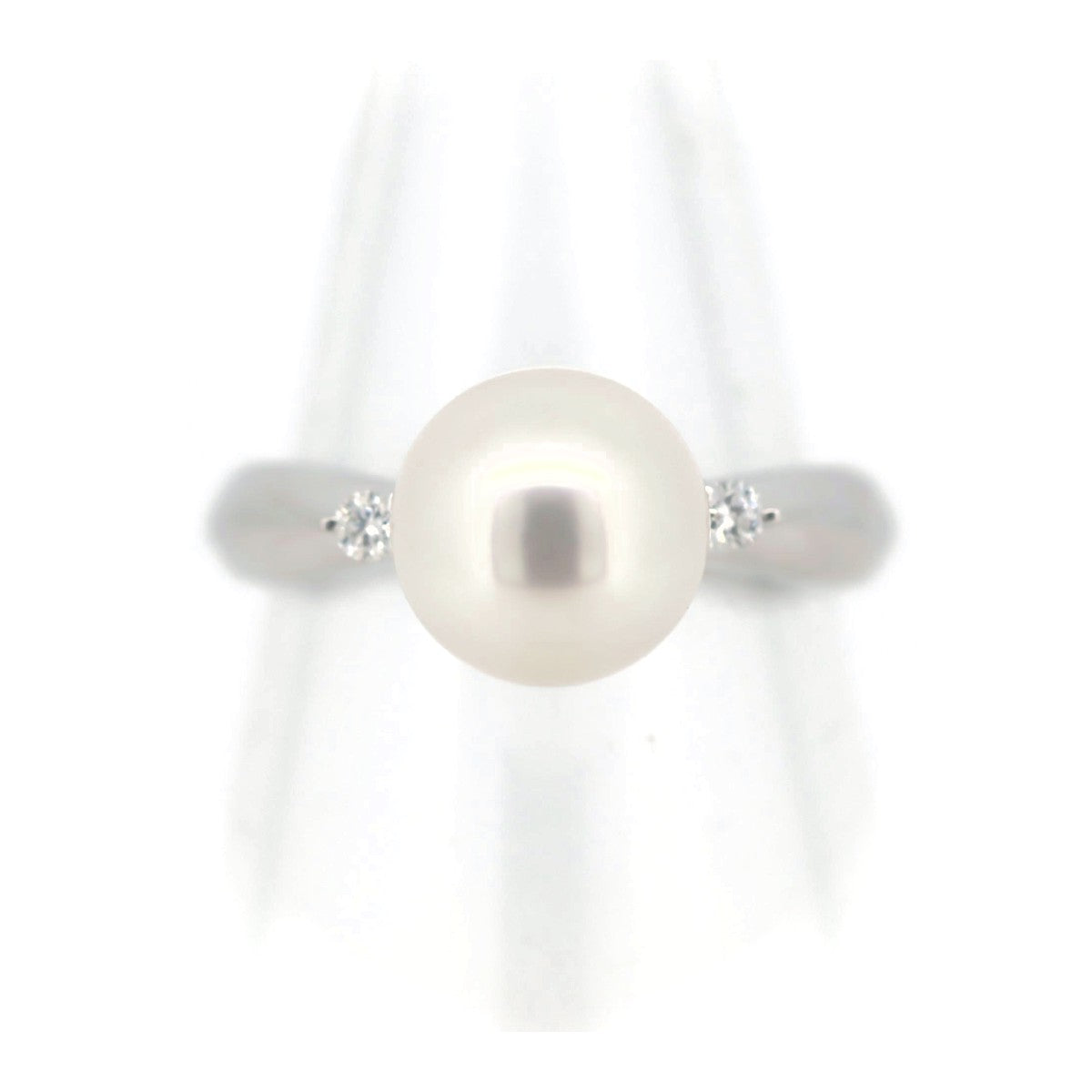 Tasaki Pearl Diamond Ring Pt900 Platinum in Great Condition