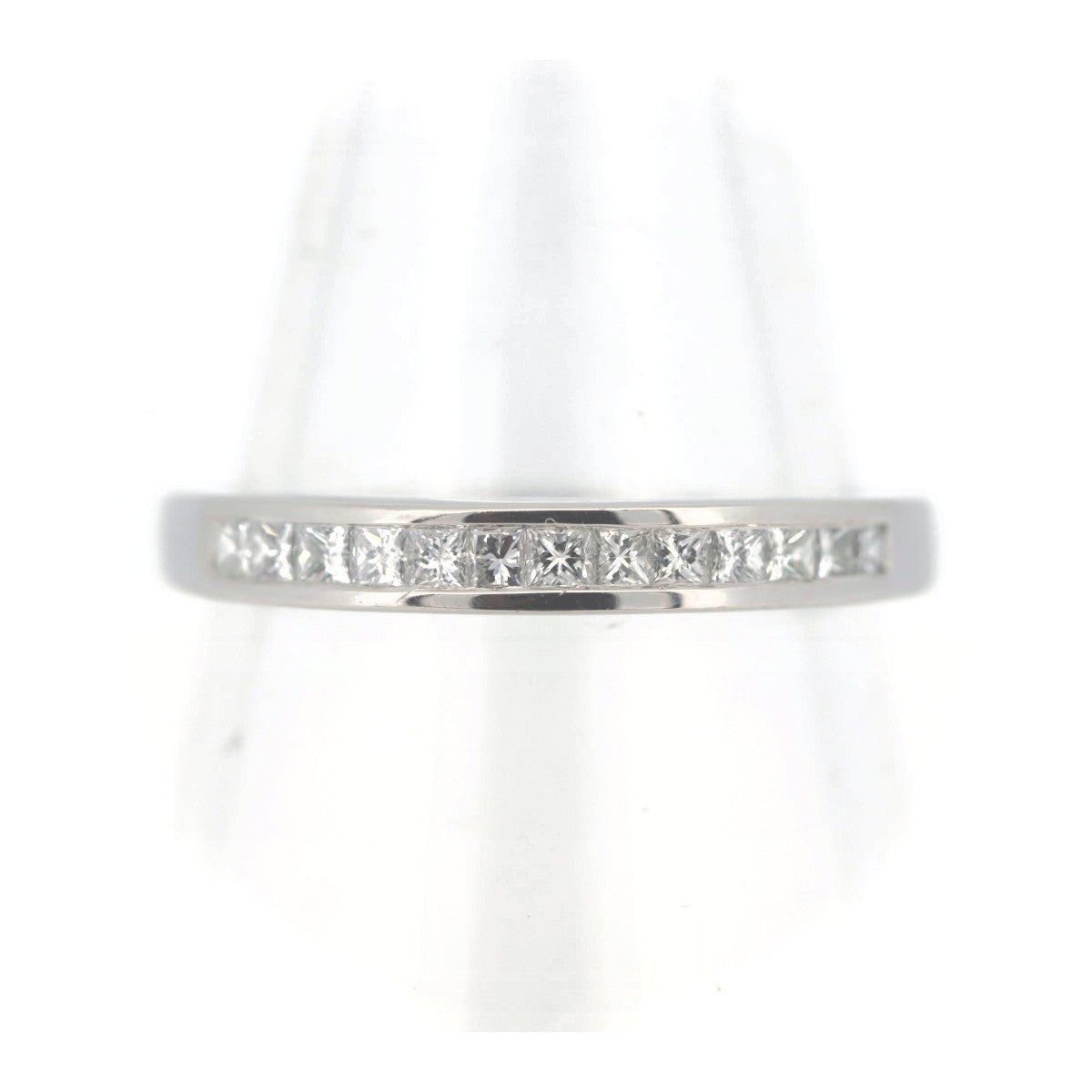 Diamond Half Eternity Ring 0.48ct Pt950 in Great Condition