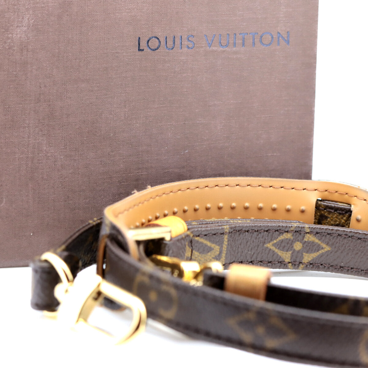 Louis Vuitton PVC Toal Strap Brown in Very Good Condition