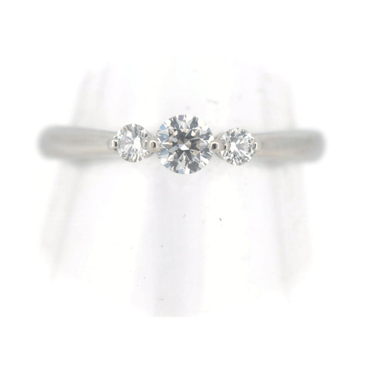 Pre-owned Star Jewelry Diamond Ring 0.30ct Pt950