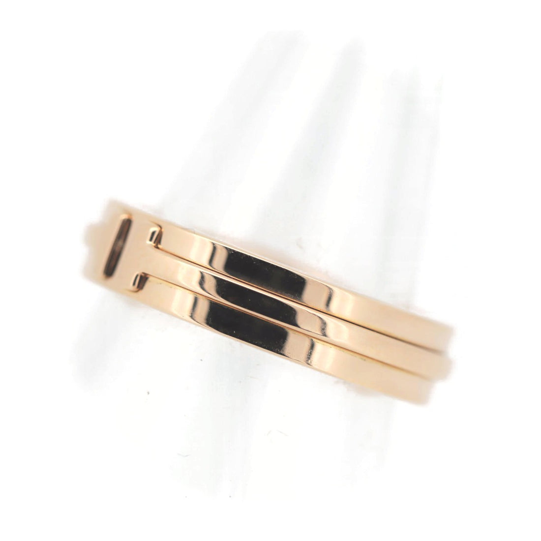 Tiffany & Co K18PG Pink Gold TTWO Ring