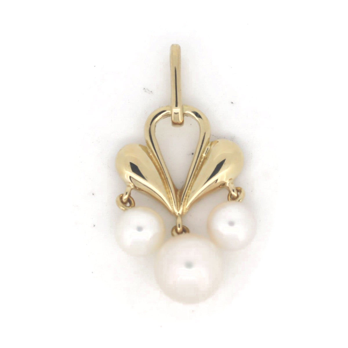 Mikimoto K18YG Pearl Pendant Jewelry in Great Condition