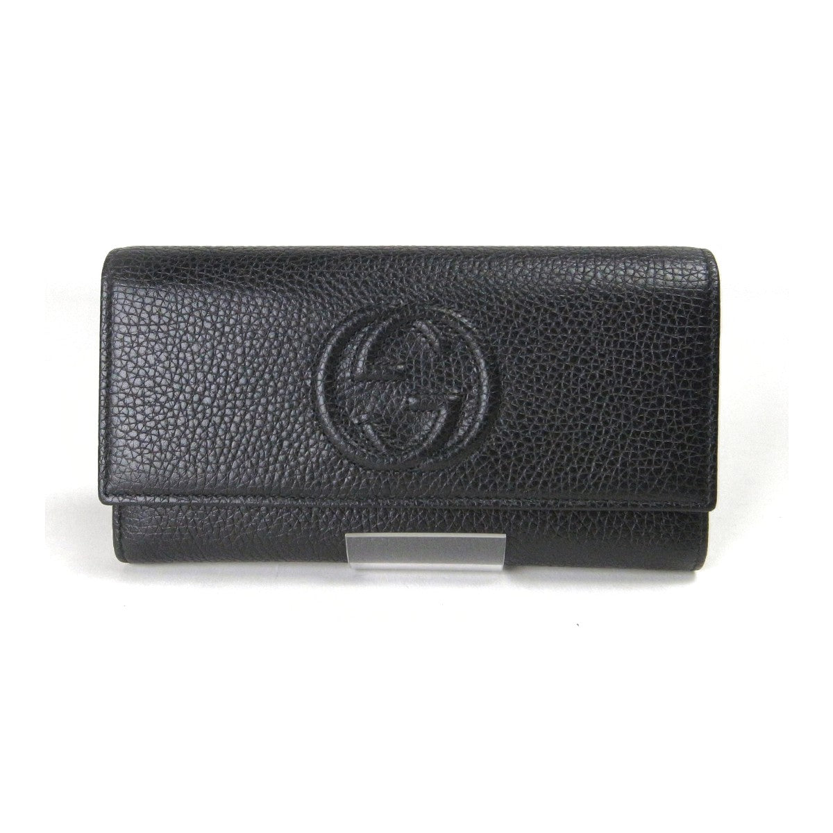 Gucci Leather Interlocking Long Wallet with Coin Pocket 598206 in Great Condition