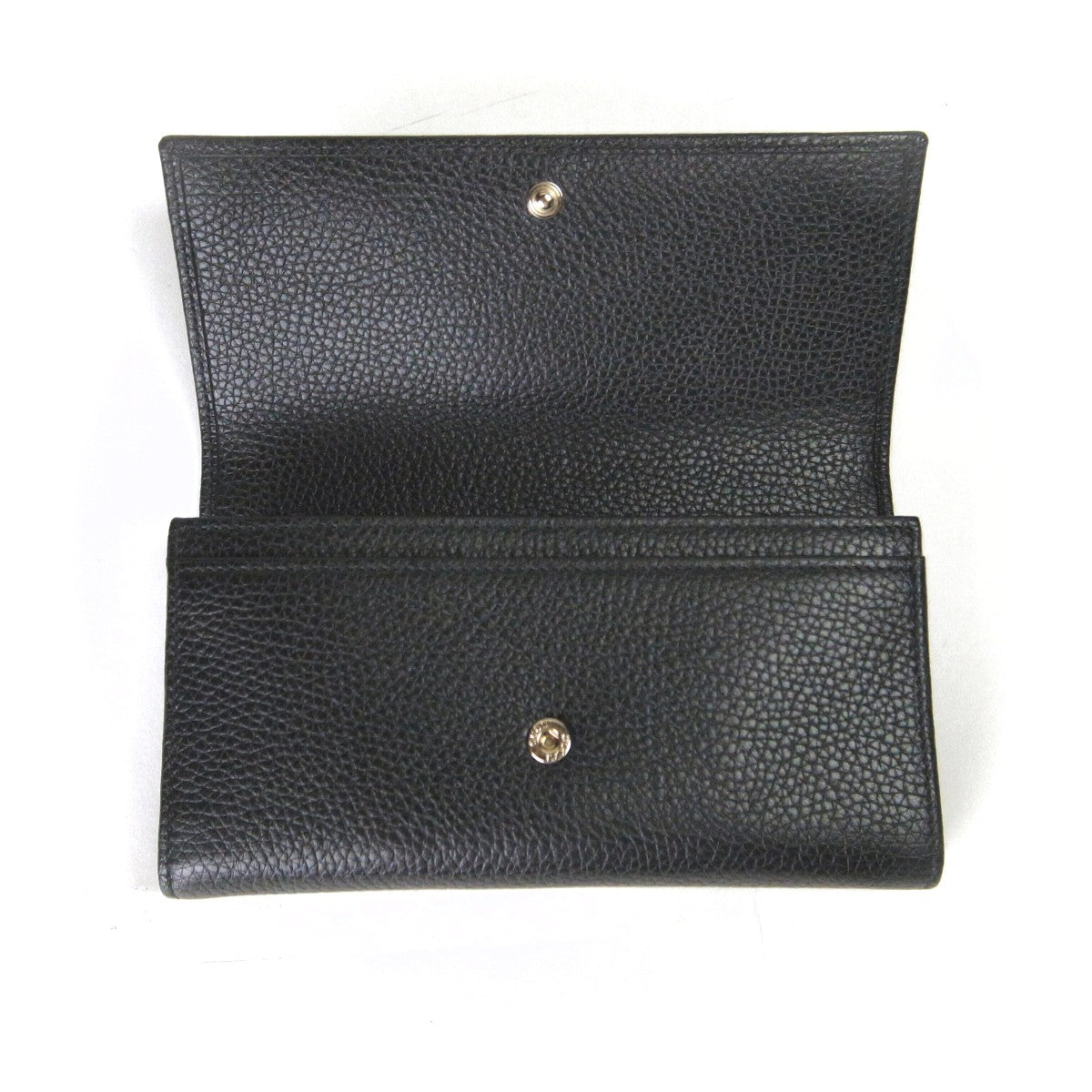 Gucci Leather Interlocking Long Wallet with Coin Pocket 598206 in Great Condition