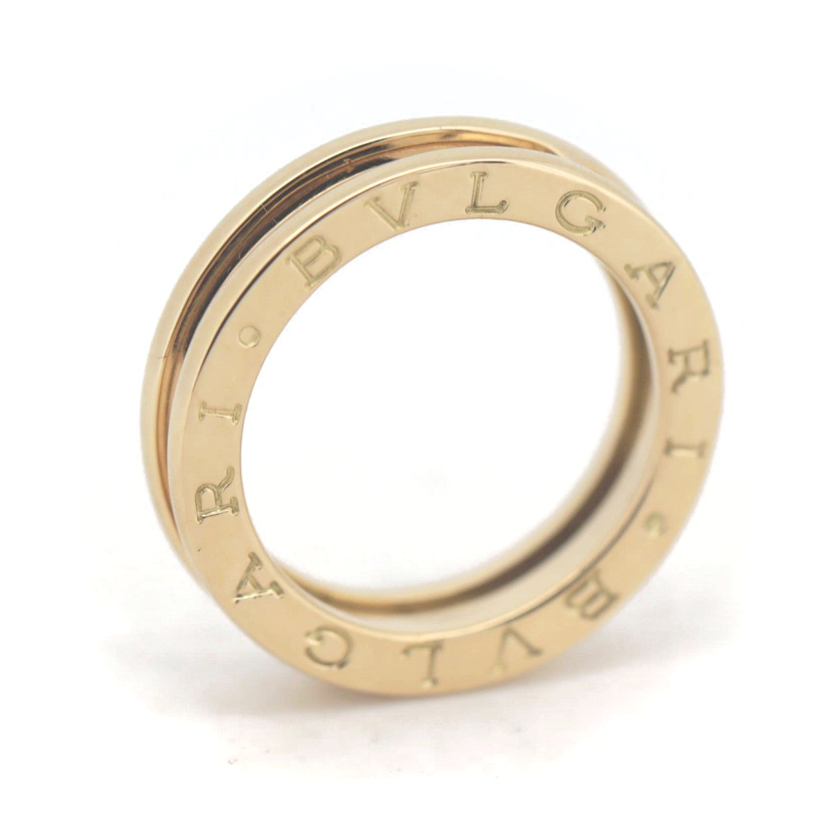 Bvlgari B-Zero1 Ring K18 Yellow Gold Size 11 in Great Condition