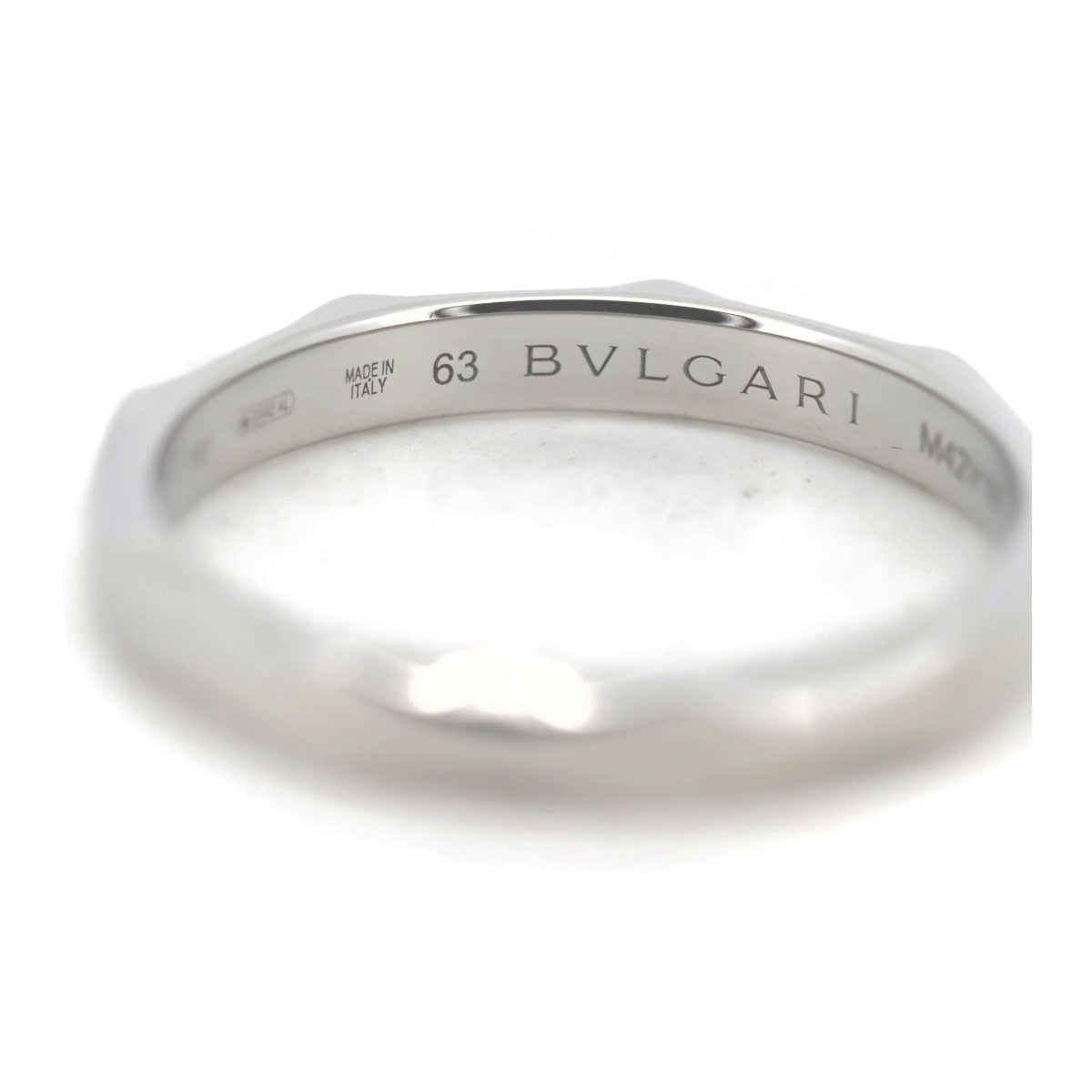 Bvlgari Pt950 Platinum Infinito Ring Size 22