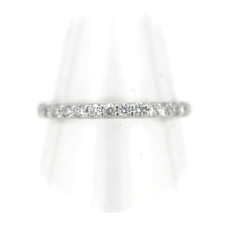 Vendome Aoyama Half Eternity Diamond Ring 0.23ct Pt900 in Great Condition