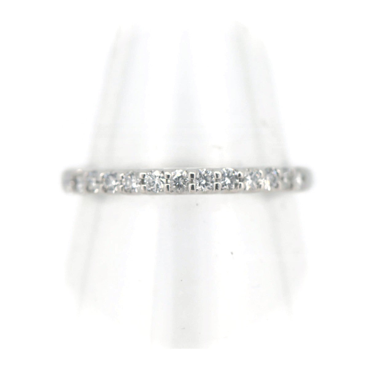 Vendome Aoyama Half Eternity Diamond Ring 0.23ct Pt900