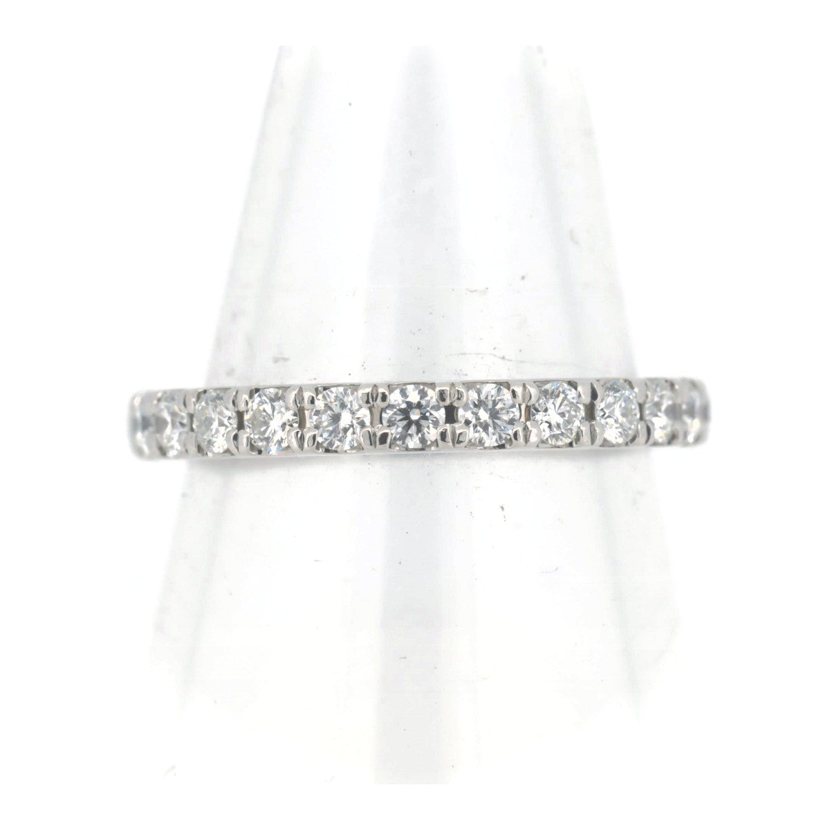 Lazare Diamond Half Eternity Diamond Ring Pt950 Platinum