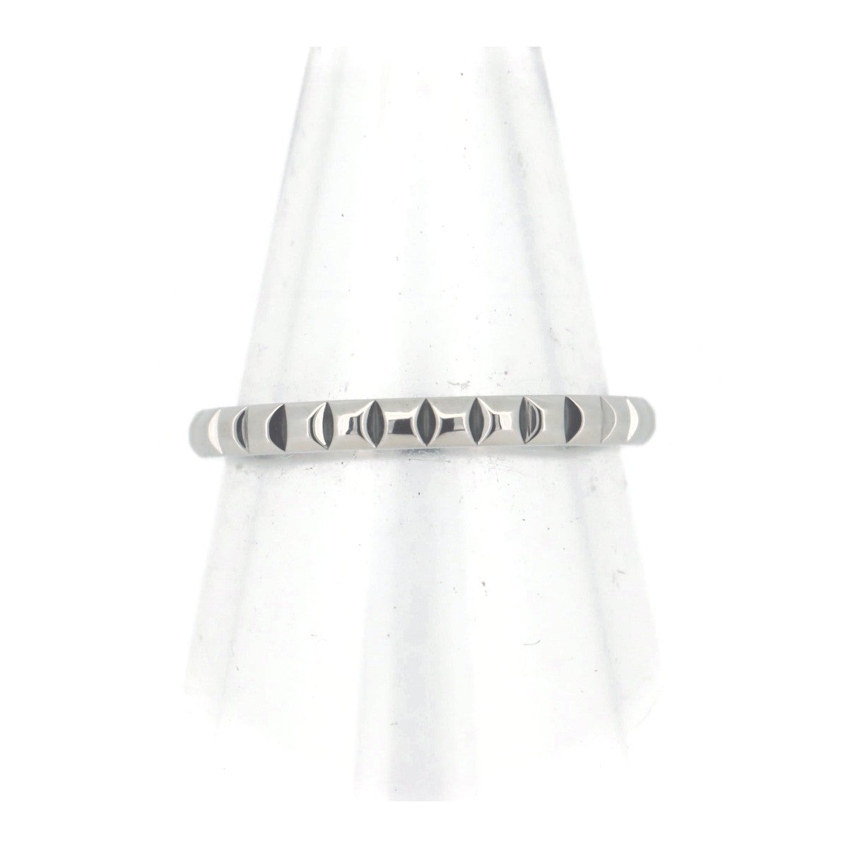 Bvlgari Pt950 Platinum Quatre Clou de Paris Ring Size 9