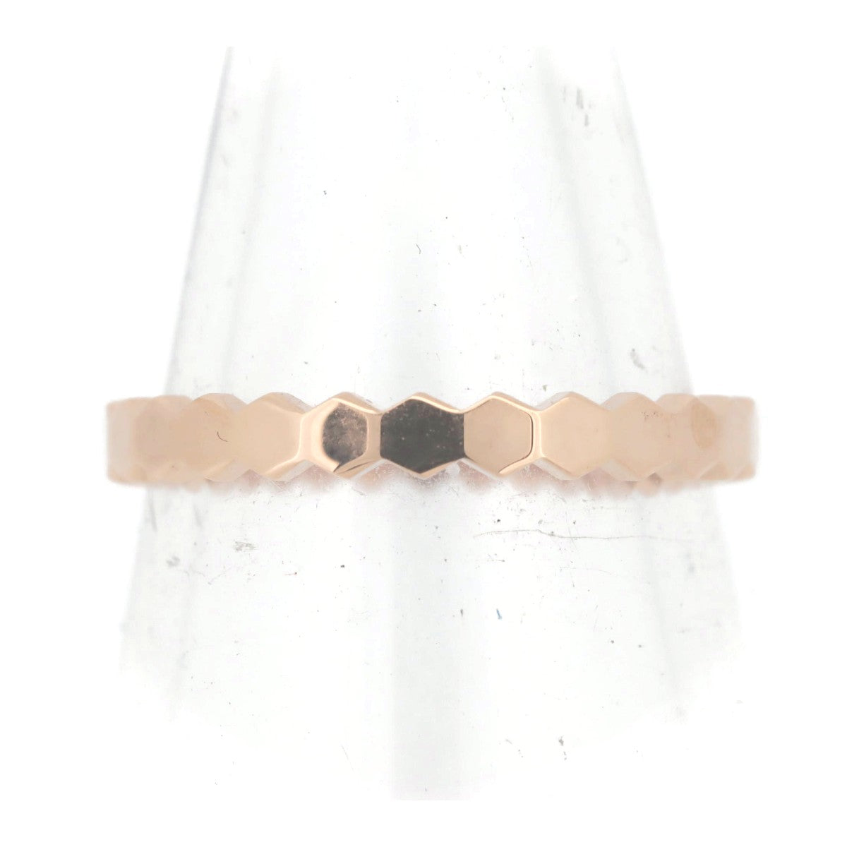 Chaumet Bee My Love Honeycomb Ring K18PG Pink Gold in Great Condition