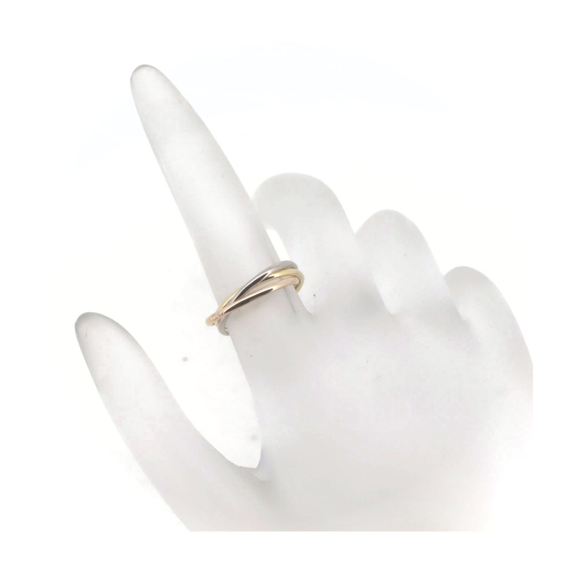 Cartier Trinity SM Ring K18YG/PG/WG Size 8