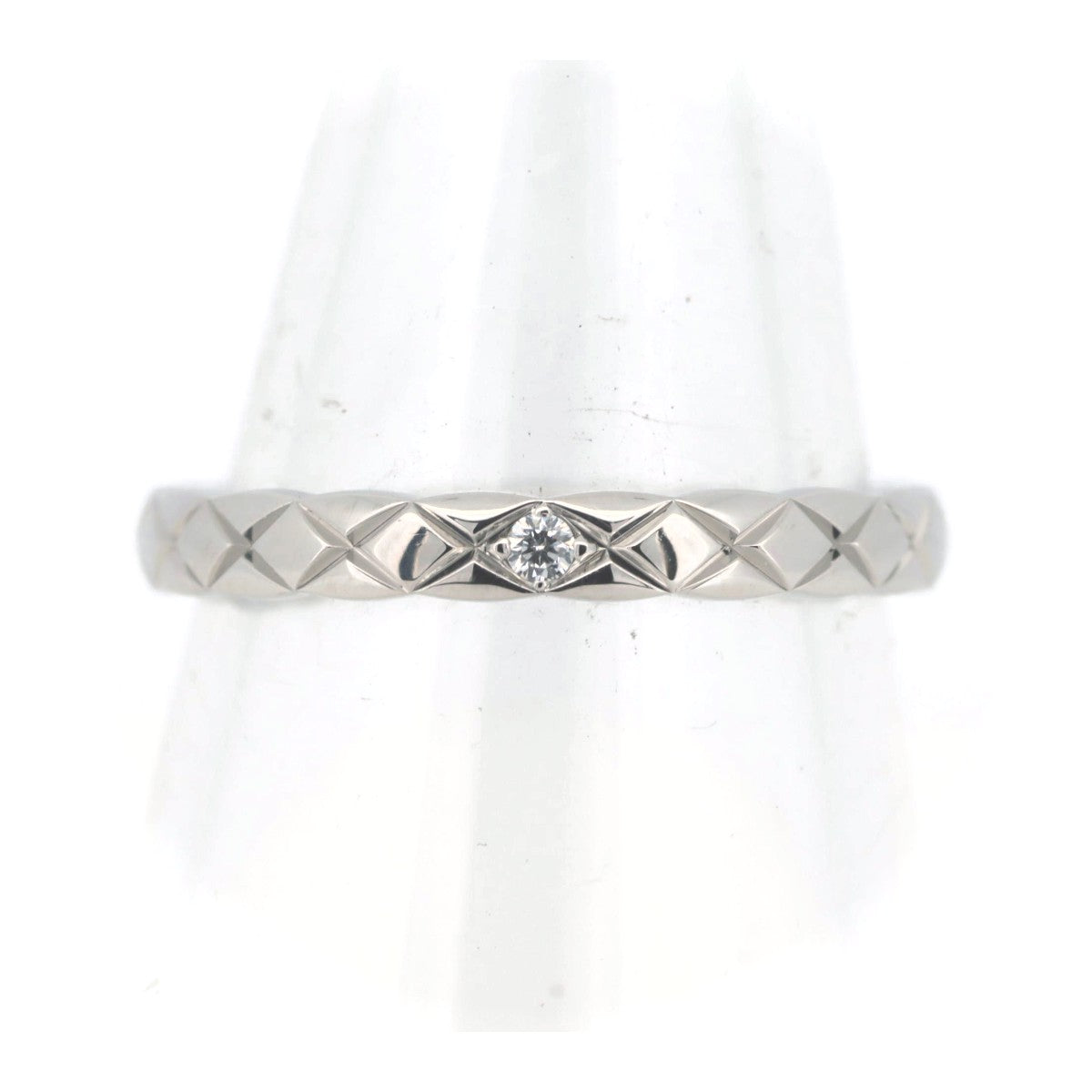 Chanel Coco Crush Diamond 1P Ring Pt950