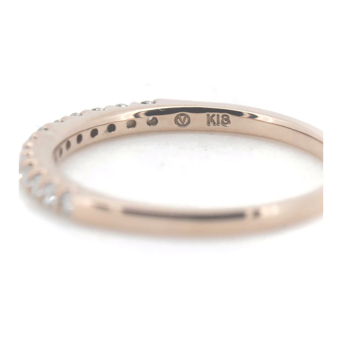 Vendome Aoyama Diamond Ring K18PG 12.5