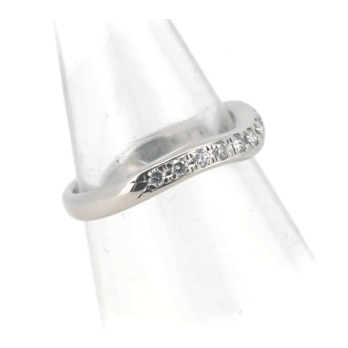 Celine Diamond Ring PT900 Platinum 0.21ct