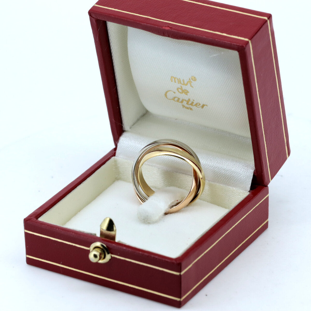 Cartier Trinity Ring K18YG/WG/PG Gold