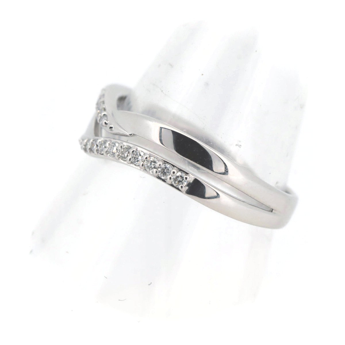 Vendome Aoyama Diamond Ring 0.20ct K18WG