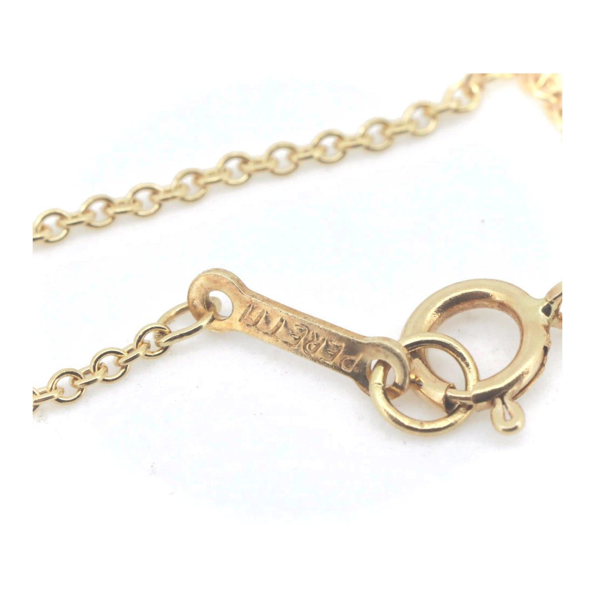 Tiffany & Co Teardrop Necklace K18YG Gold