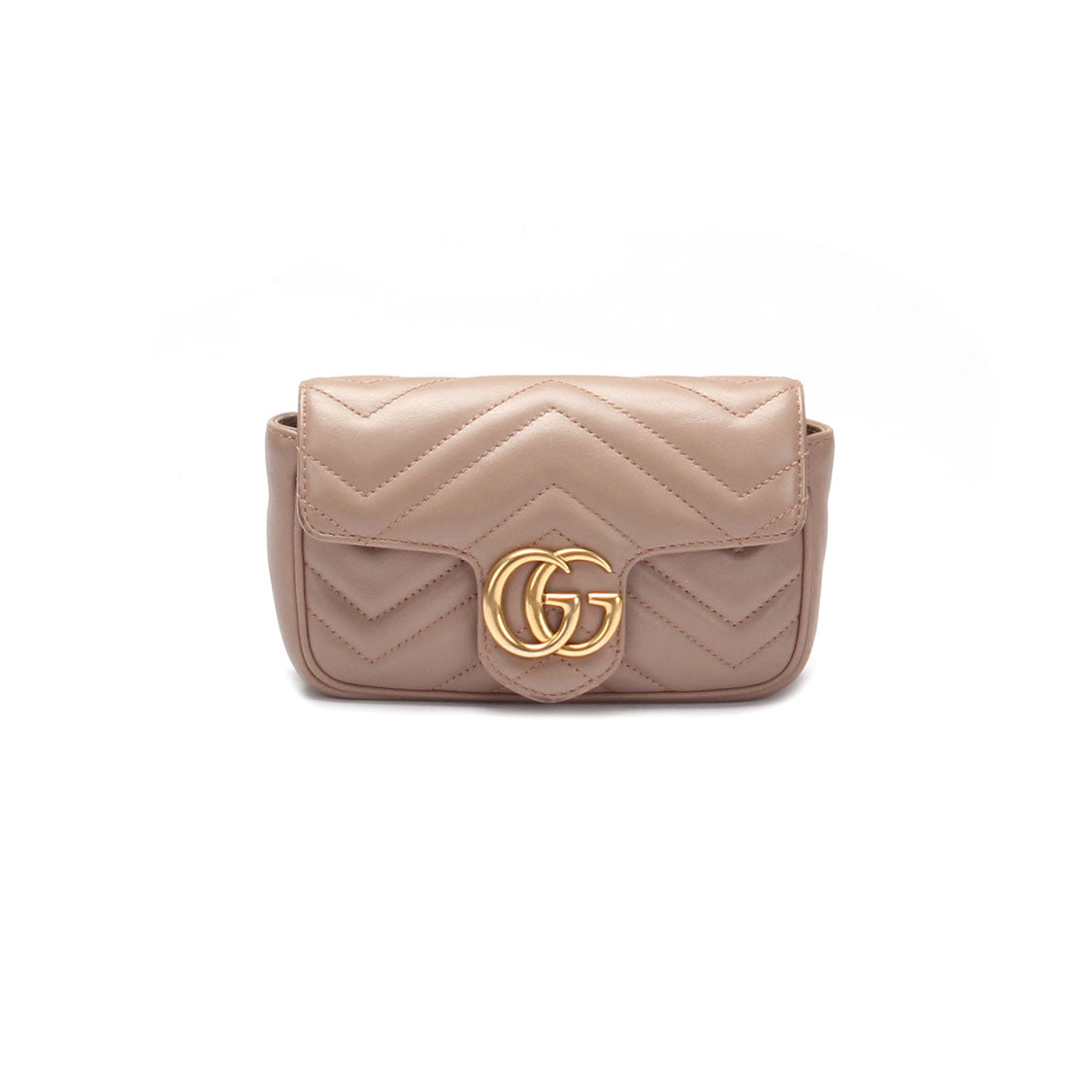 Super Mini GG Marmont Matelasse Crossbody Bag 476433