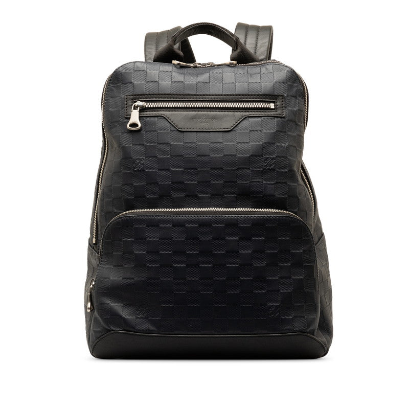 Louis Vuitton Damier Infini Avenue Backpack N41043 Onyx Navy PVC Leather in Very Good Condition