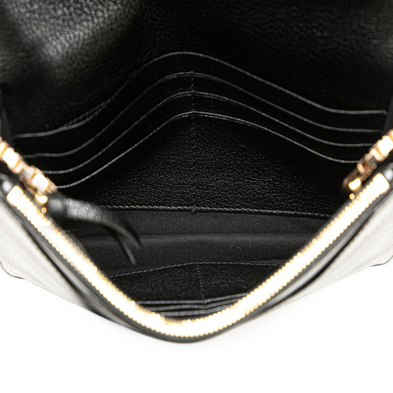 Balenciaga Chain Wallet Shoulder Bag Black