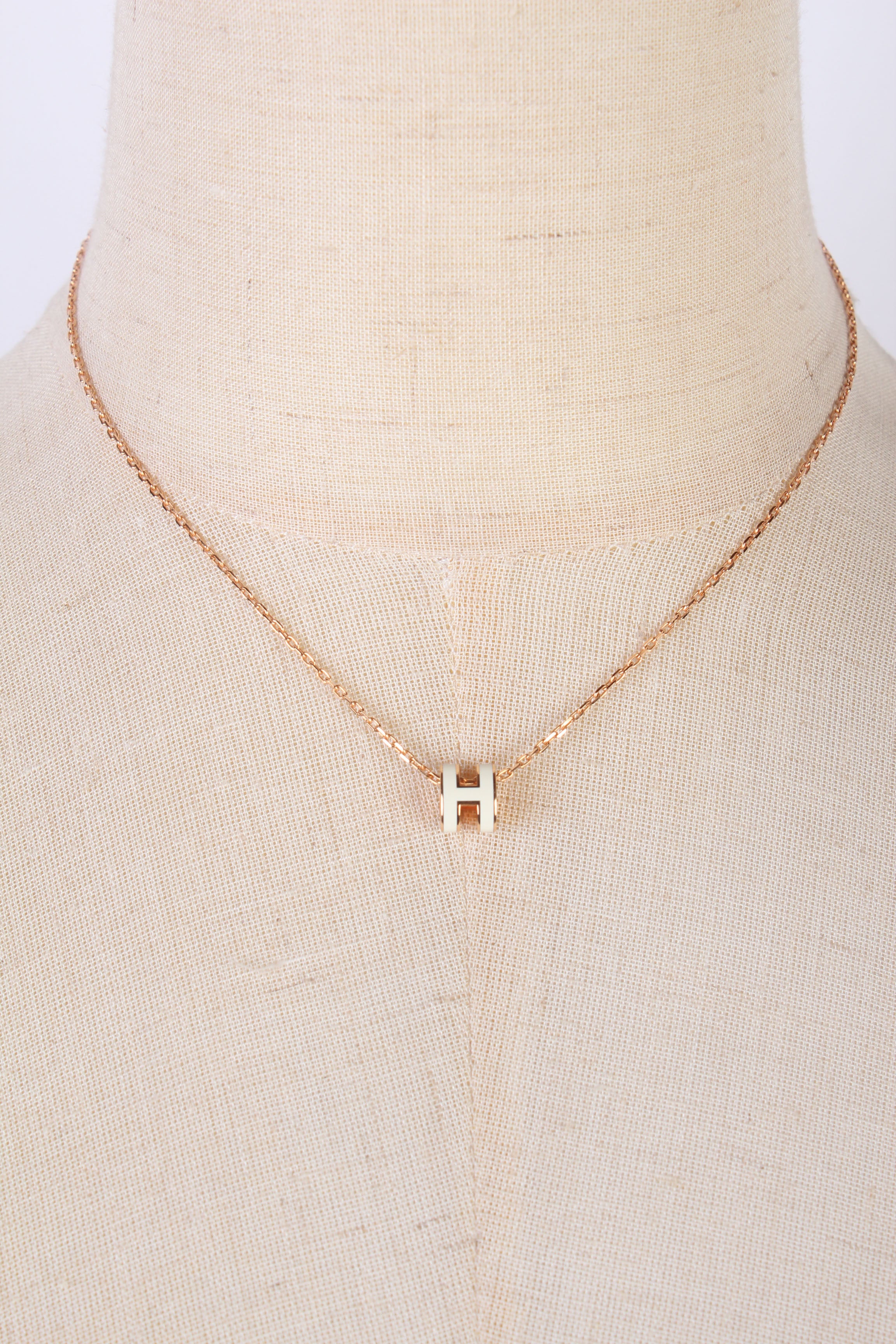 Pop H Pendant Necklace