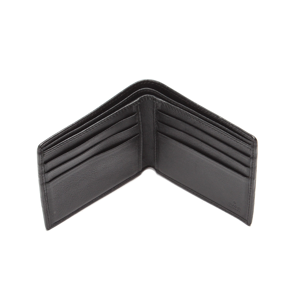 GG Signature Small Bifold Wallet 181674