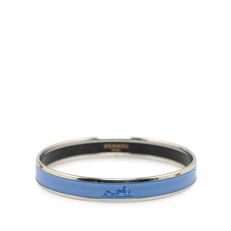 Hermes Metal Caleche Bangle Bracelet